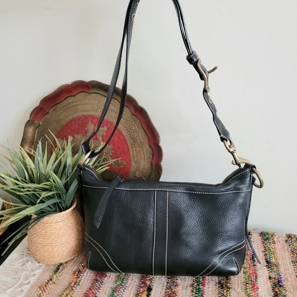 Vintage Coach Baguette Convertible Shoulder Purse